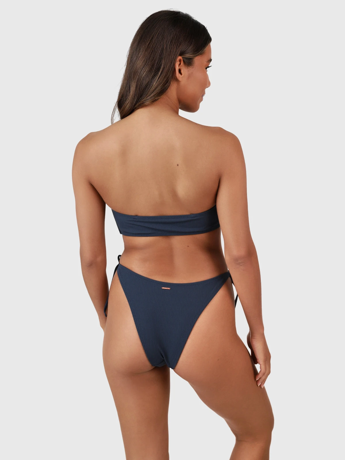 Brunotti Elly-Rib Women Bikini Bottom | Indigo Blue - Image 3