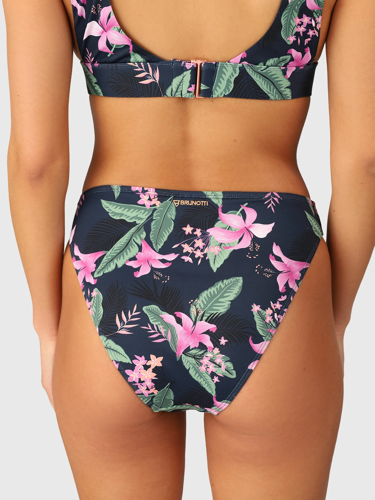 Brunotti Flores-Tropicana Women Bikini Bottom | Indigo Blue - Image 7