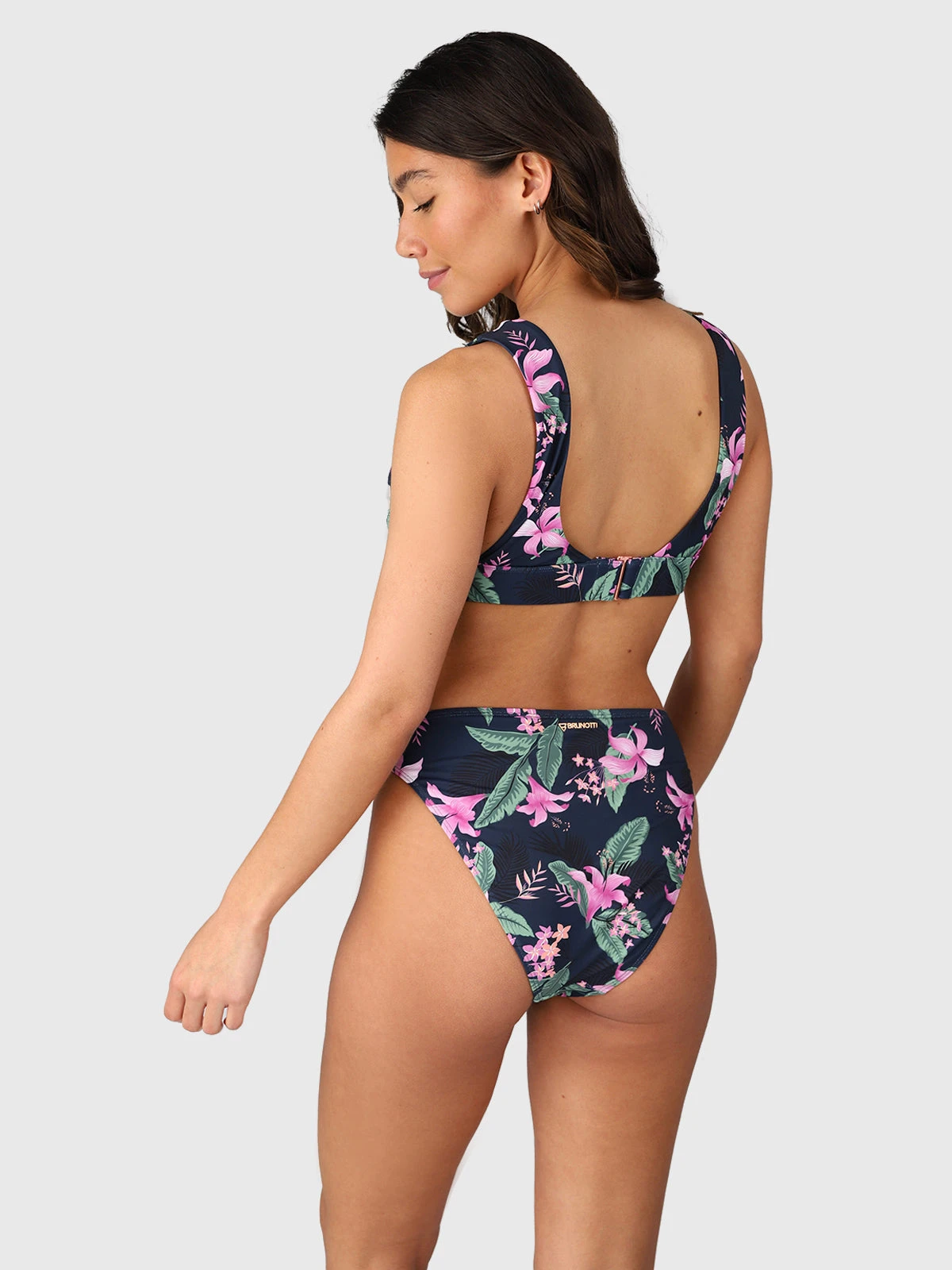 Brunotti Flores-Tropicana Women Bikini Bottom | Indigo Blue - Image 3