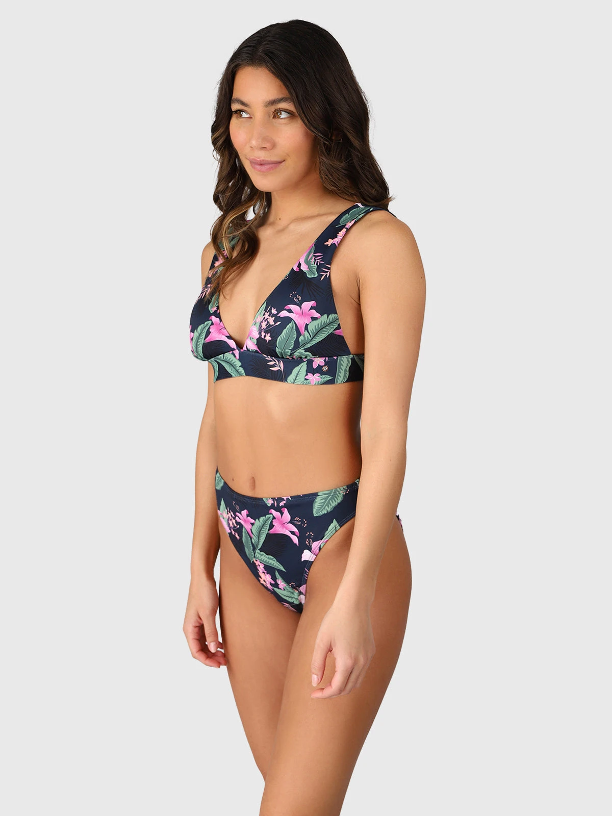 Brunotti Flores-Tropicana Women Bikini Bottom | Indigo Blue - Image 5