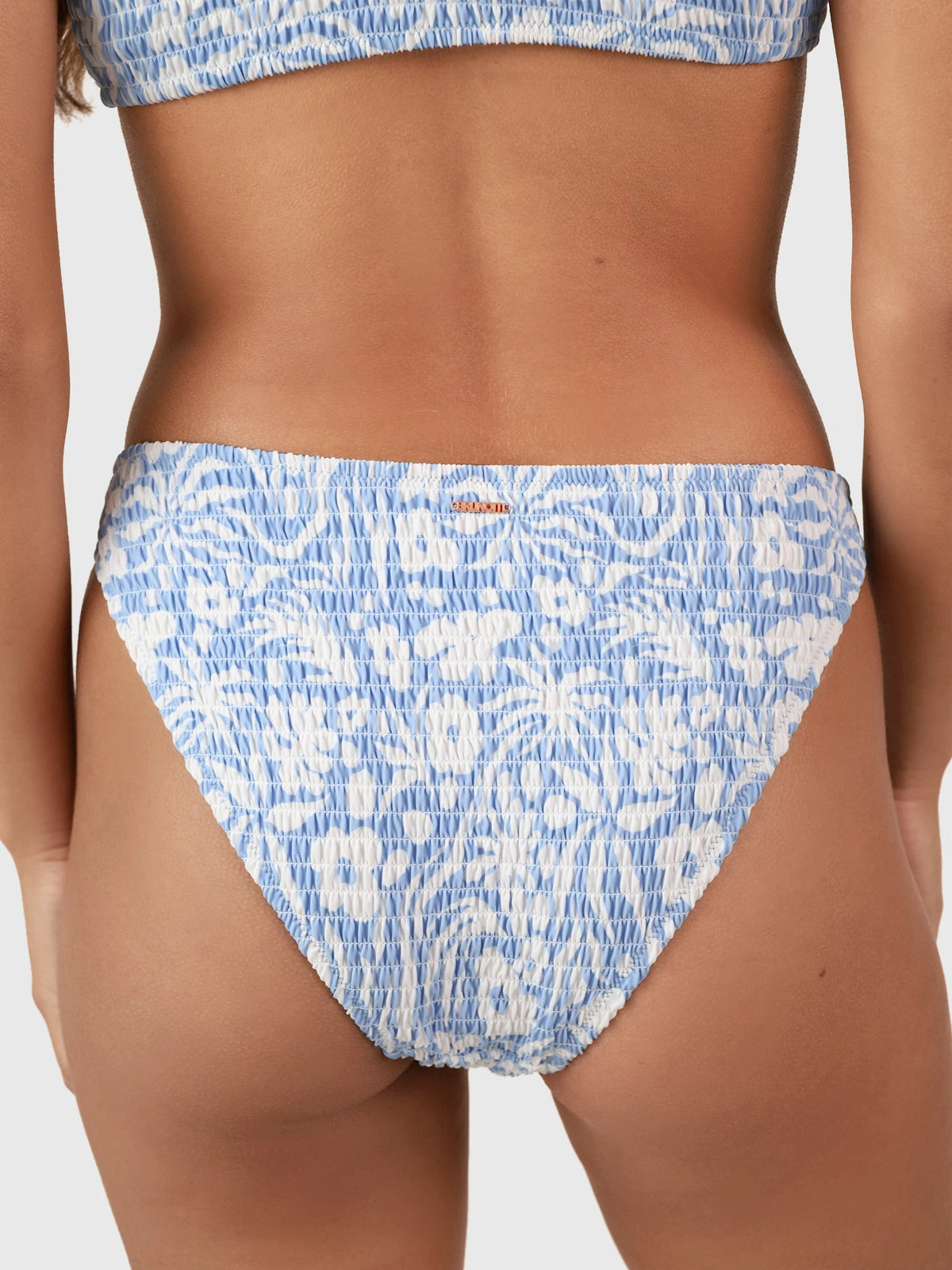 Brunotti Cruzin-Swirl Women Bralette Bikini | Bluebell - Image 8