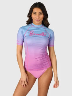 Brunotti Linea-Gradient Women Rashguard | Bluebell