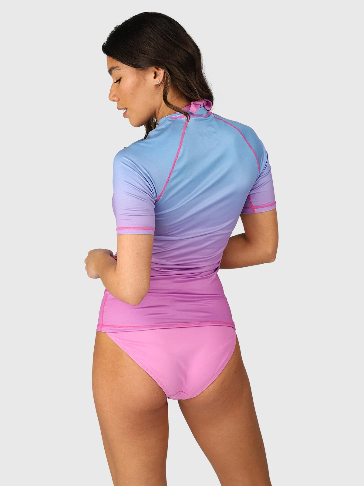 Brunotti Linea-Gradient Women Rashguard | Bluebell - Image 3