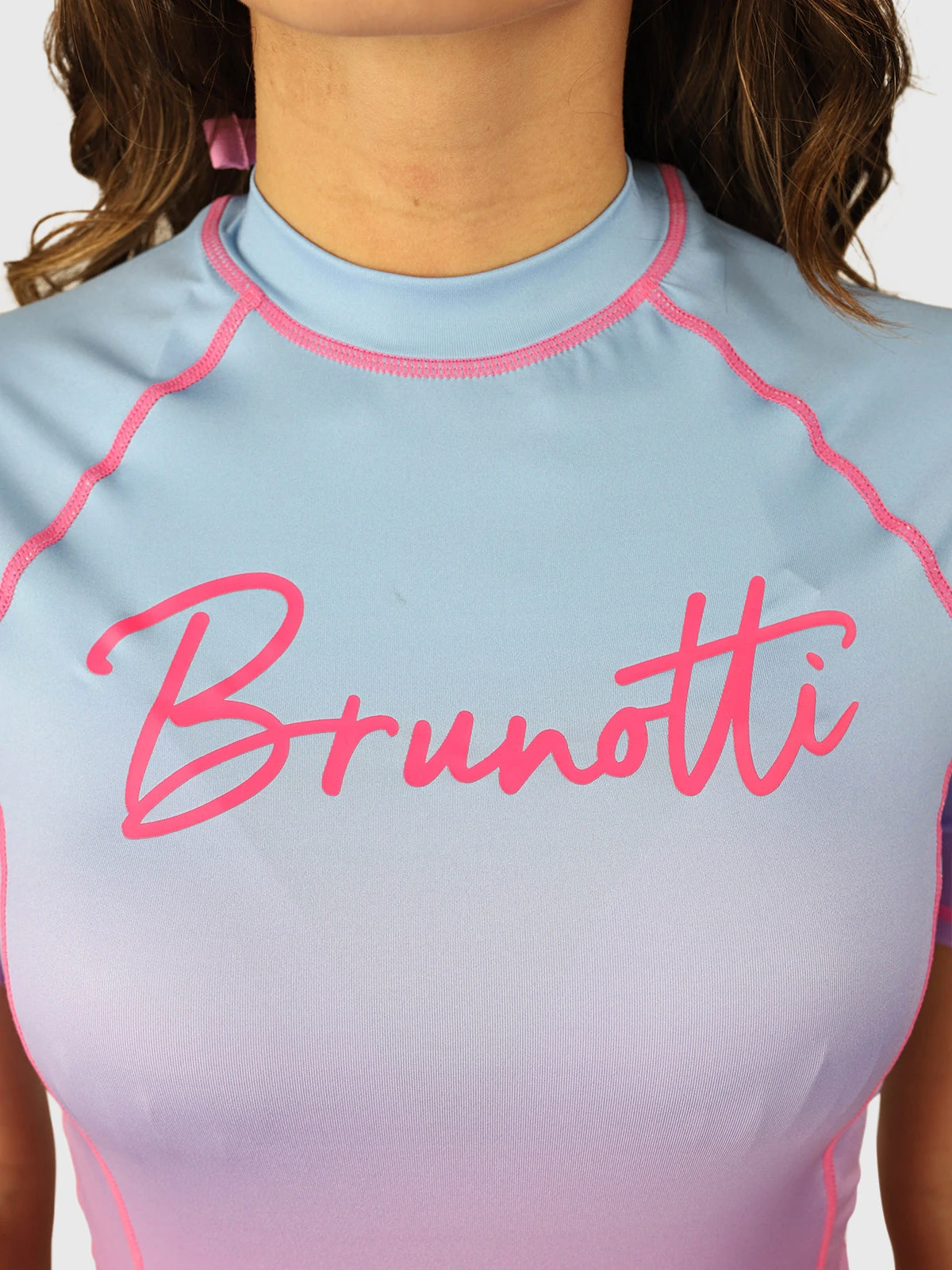 Brunotti Linea-Gradient Women Rashguard | Bluebell - Image 2