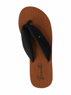 Brunotti Chiara Woven Women Flip Flops | Black