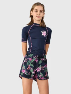 Brunotti Tulya-Tropicana Girls Swim Shorts | Indigo Blue