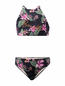 Brunotti Camelia-Tropicana Girls Bralette Bikini | Indigo Blue