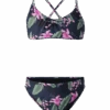 Brunotti Ceralia-Tropicana Girls Bralette Bikini | Indigo Blue