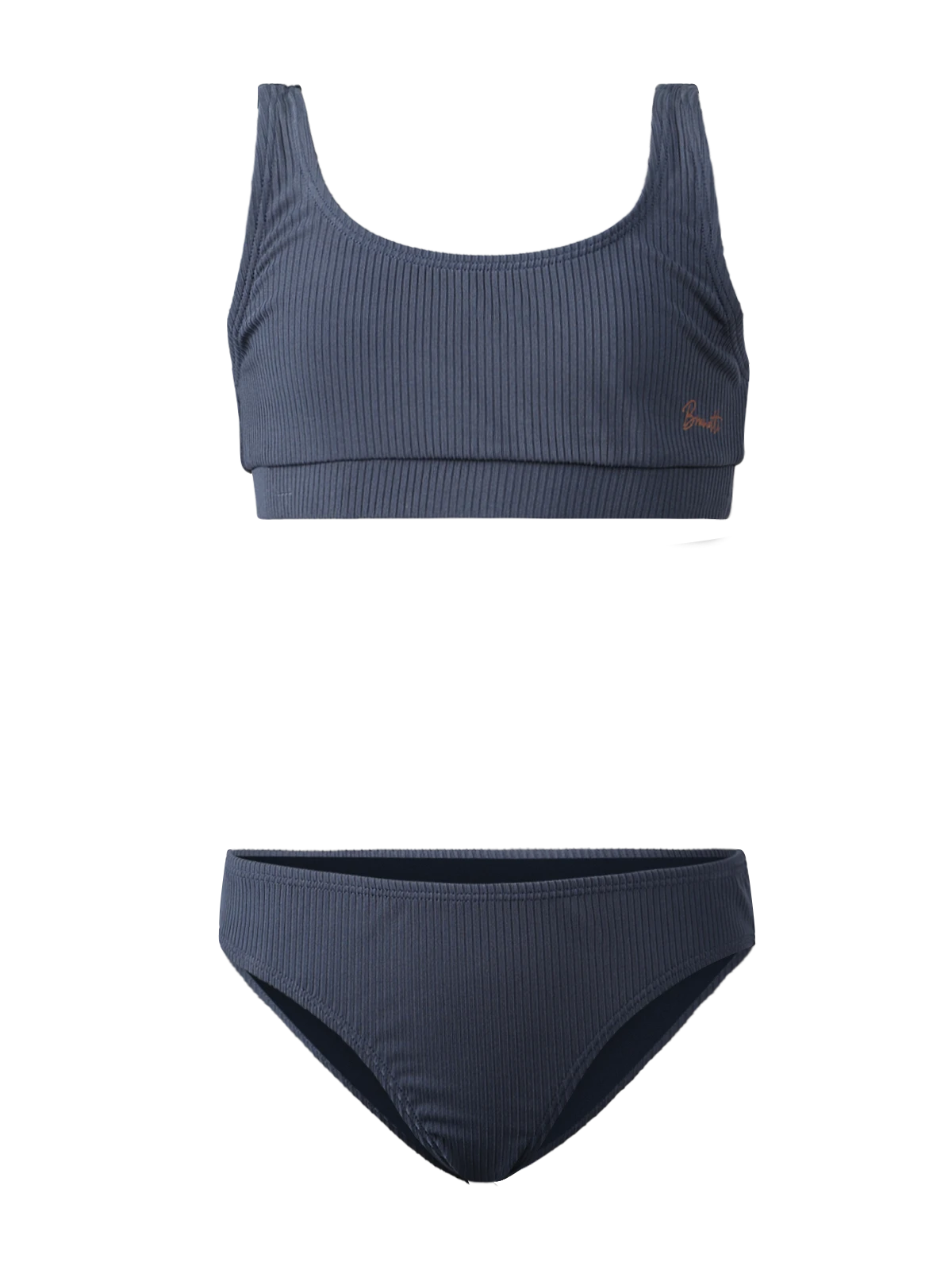 Brunotti Myla-Rib Girls Bikini | Indigo Blue