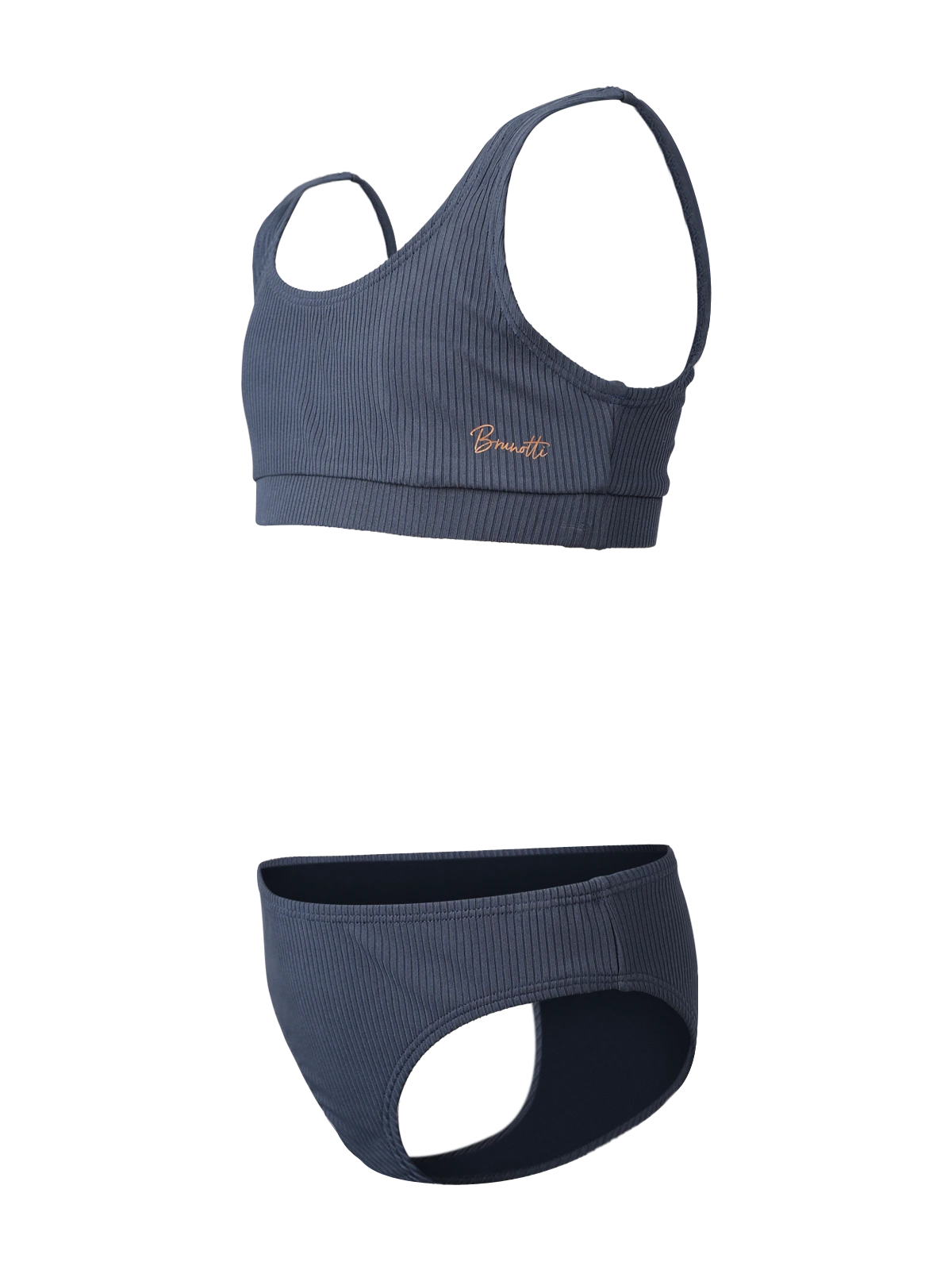 Brunotti Myla-Rib Girls Bikini | Indigo Blue - Image 2