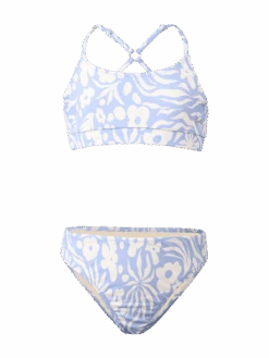 Brunotti Sofia-Swirl Girls Bralette Bikini | Bluebell