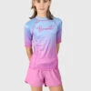 Brunotti Lineas-Gradient Girls Rashguard | Gradient Bluebell