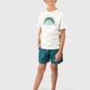 Brunotti Cestery-Sun Boys Swim Shorts | Fuel Green