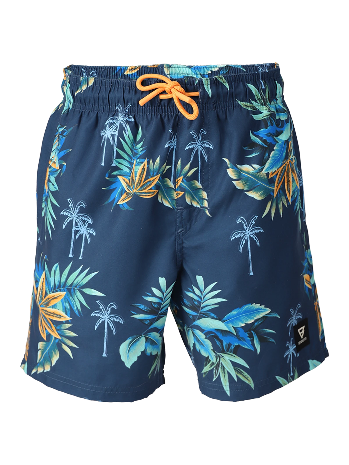 Brunotti Cestery-Tropical Boys Swim Shorts | Night Blue - Image 7