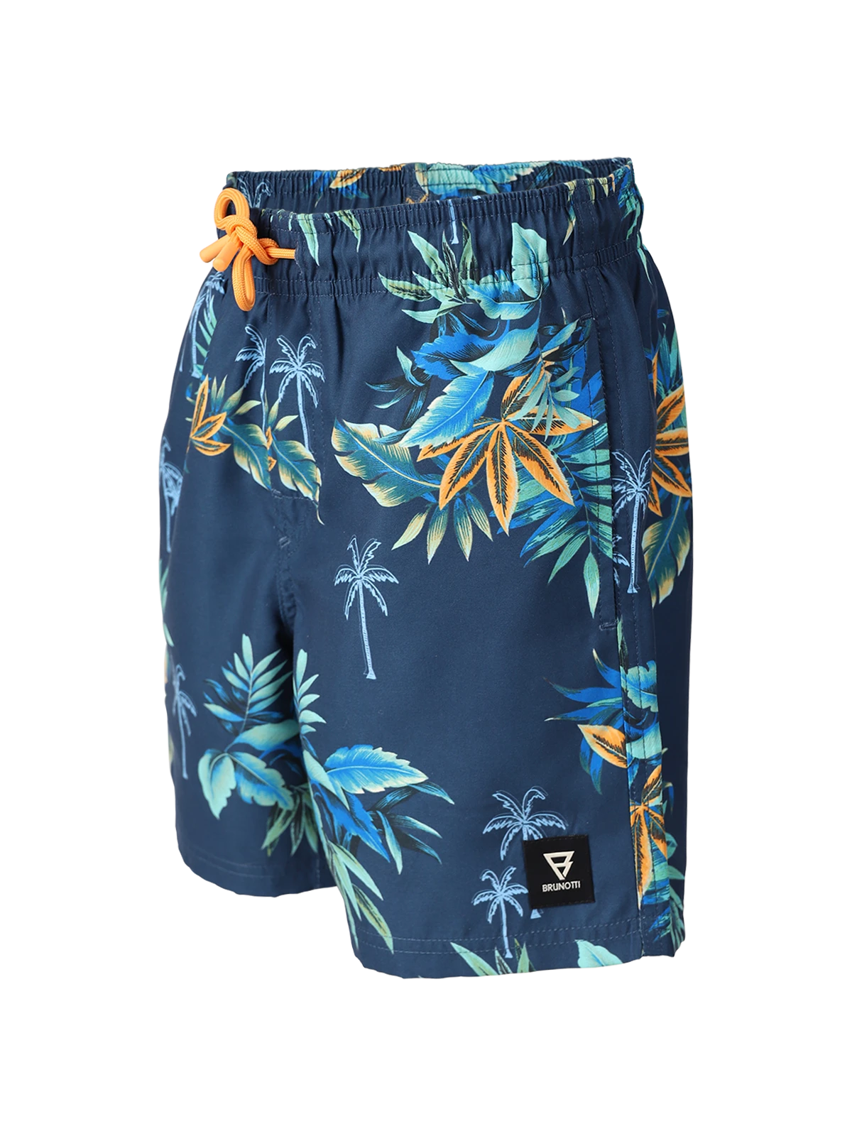 Brunotti Cestery-Tropical Boys Swim Shorts | Night Blue - Image 9