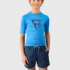 Brunotti Waveguardy Boys Rashguard | Neon Blue