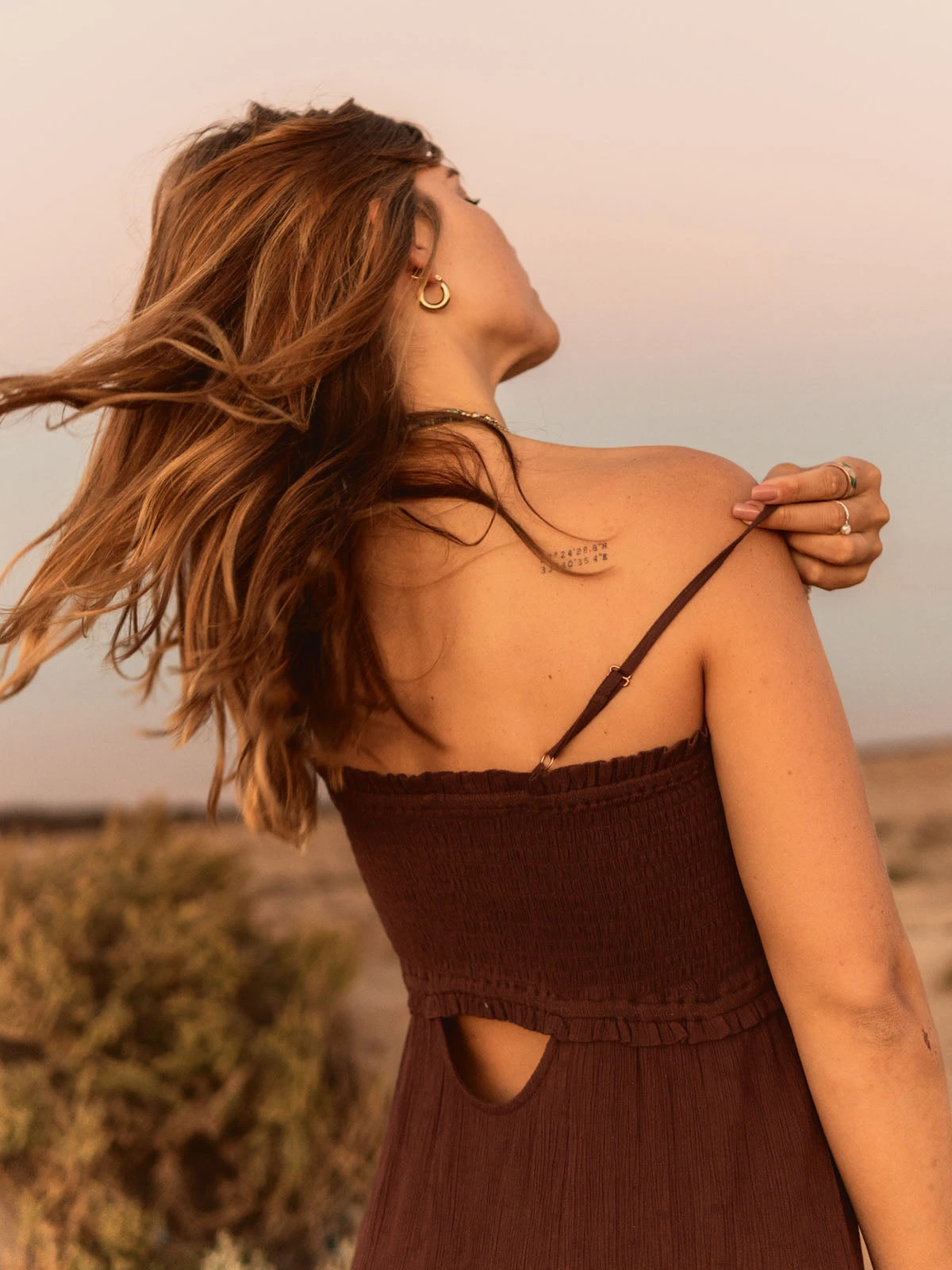 Brunotti Lorelei Women Maxi Dress | Brown - Image 8