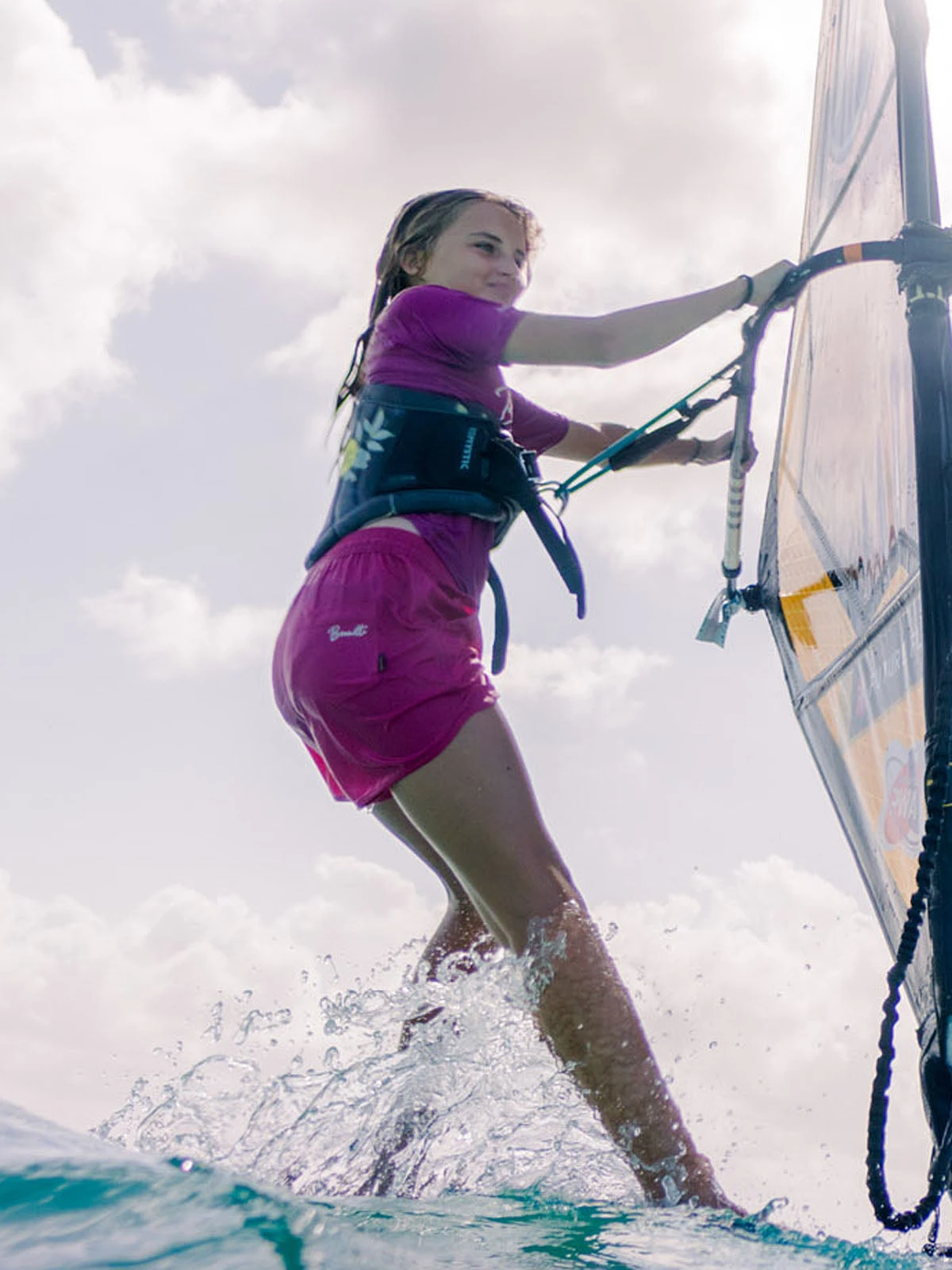 Brunotti Tulya Girls Swim Shorts | Pink - Image 3